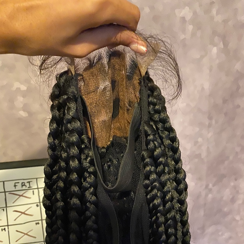 Custom made box braid wig - Picture 6 of 7